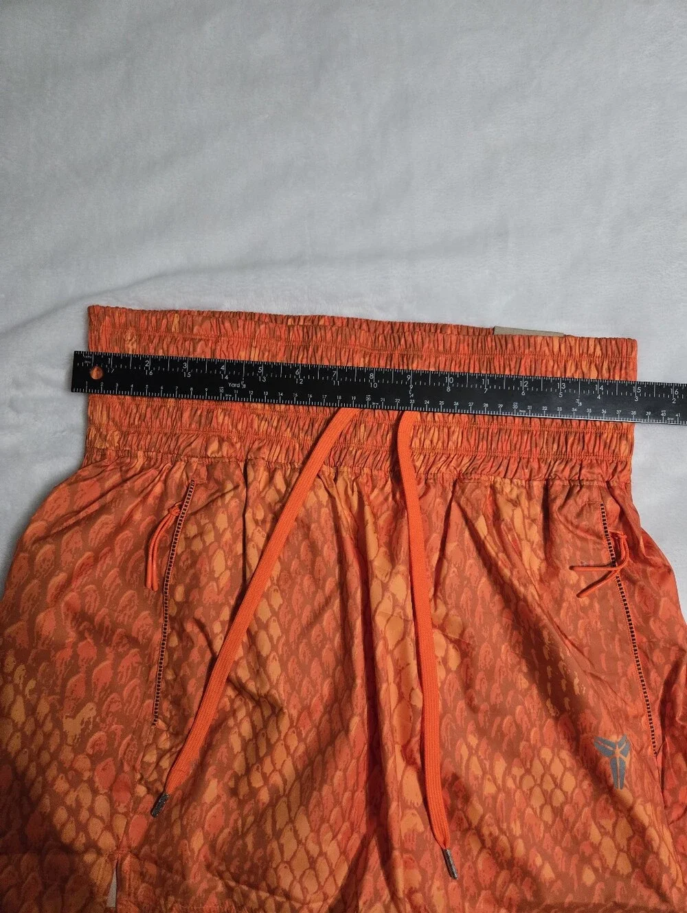 Nike Kobe Woven Skirt Womens Size Small 2-in-1 Safety Orange Snake NWT $130